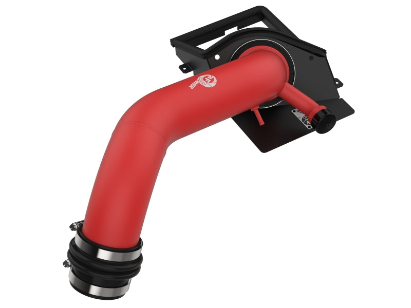 aFe Rapid 15-21 VW GTI L4 2.0L Induction Red Edition Cold Air Intake System w/ Pro DRY S Filter - 52-10020DR