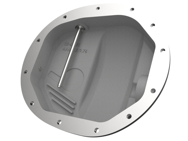 aFe Power Pro Series AAM 9.5/9.76 Rear Diff Cover Black w/Mach Fins 14-19 GM Silverado/Sierra 1500 - 46-71120B