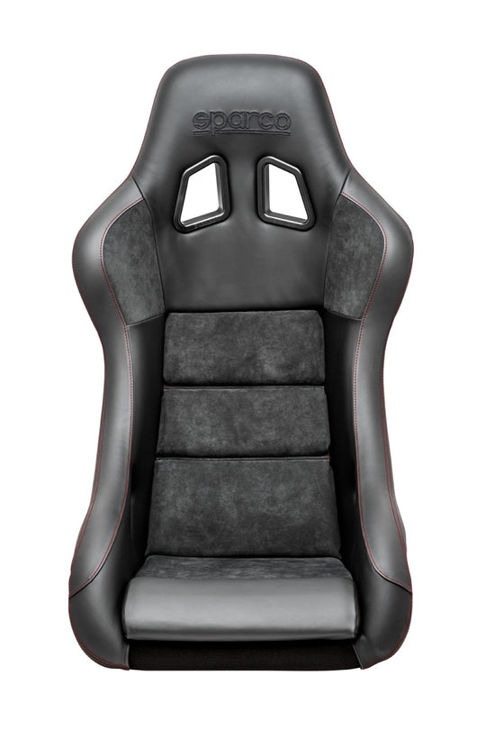 Sparco Seat QRT Performance Leather/Alcantara Black/Red - 008012RPNRRS