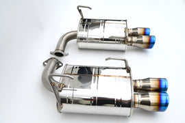 Invidia 22+ Subaru WRX Q300 3.5in. Rolled Dual Wall T.I Tip Axle-back Exhaust - HS22SW4AQ4RTL
