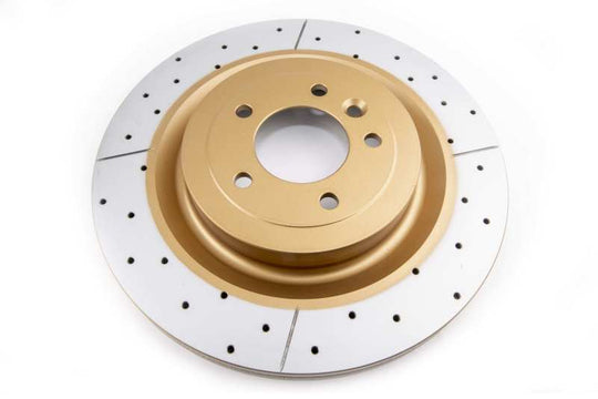 DBA 14-18 Land Rover Range Rover Sport (w/Brembo/365mm Rotor) Rear Drill & Slot Street Series Rotor - DBA3091X
