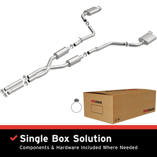BRExhaust Exhaust Kit Replacement Dodge - 106-1002