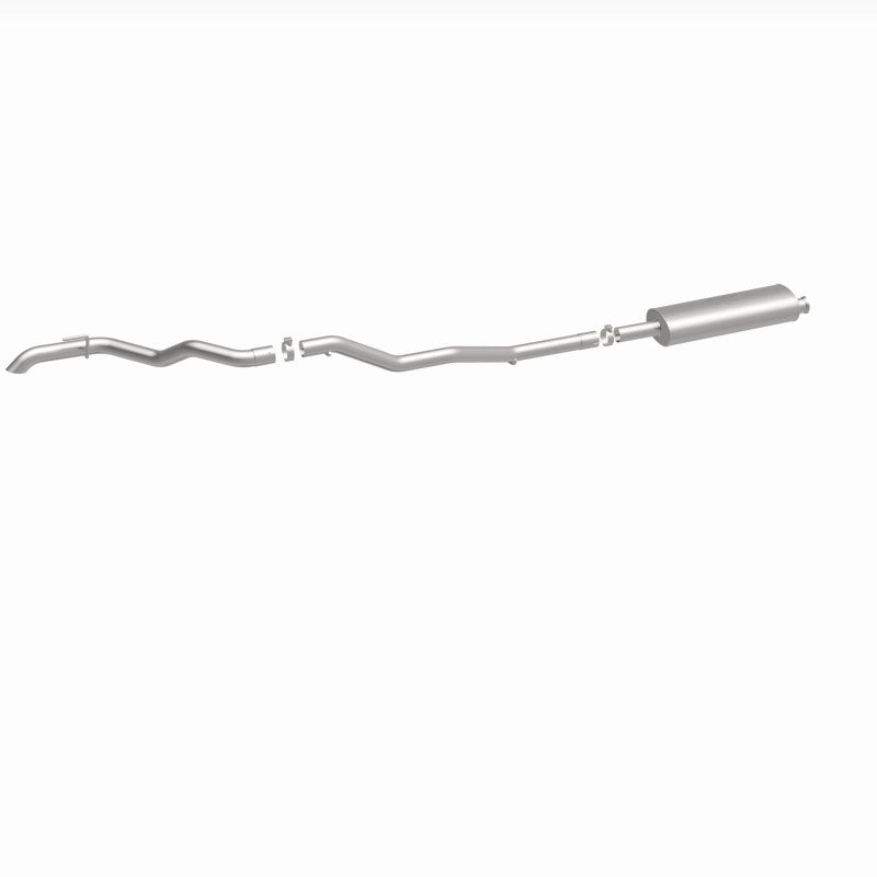 MagnaFlow 2020 Jeep Gladiator 2.5in Rock Crawler Series Single Rear Exit SS Cat-Back Exhaust w/o Tip - 19486