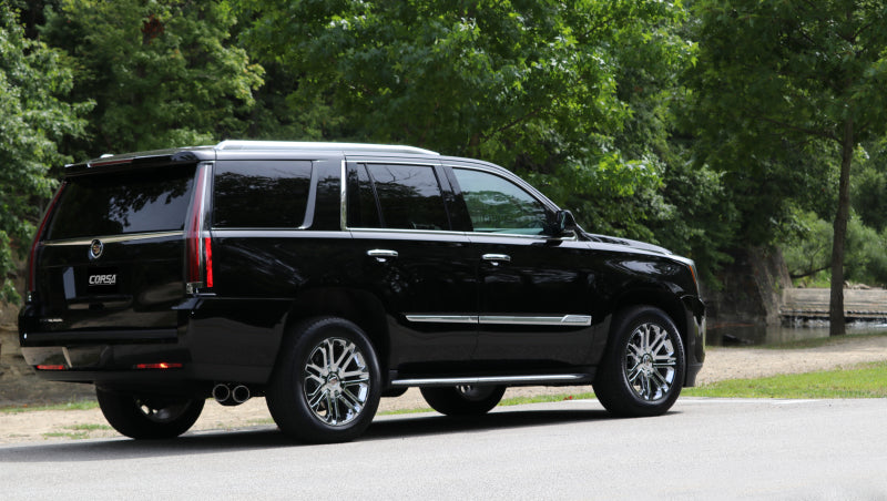Corsa 2015-2020 GMC Yukon Denali 6.2L V8 Single Side Exit Cat-Back Exhaust w/ Polished Tips - 14826