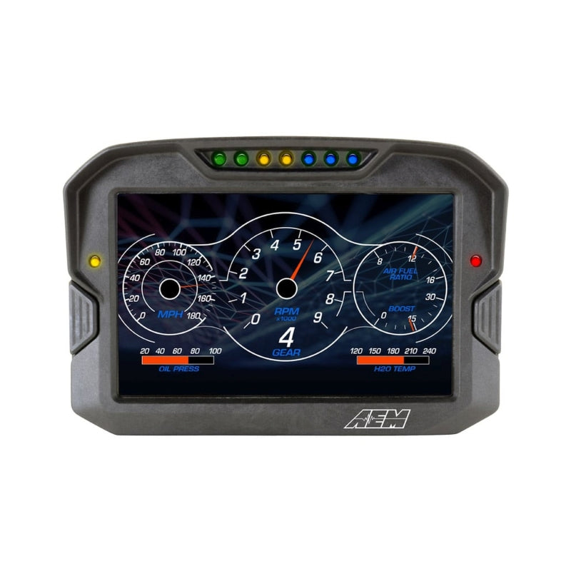 AEM CD-7 Non Logging Race Dash Carbon Fiber Digital Display (CAN Input Only) - 30-5700