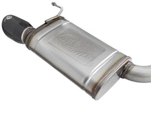 Load image into Gallery viewer, aFe MACHForce XP Exhausts Cat-Back SS-304 EXH w/ Black Tips 15-16 Ford Mustang EcoBoost 2.3L (t) - 49-33084-B