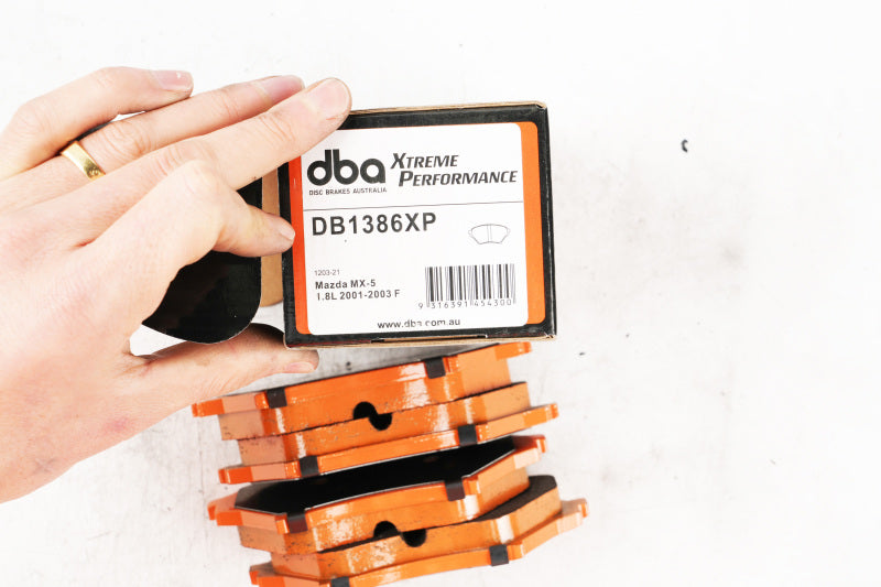 DBA 01-05 Miata w/ Sport Suspension XP650 Front Brake Pads - DB1386XP