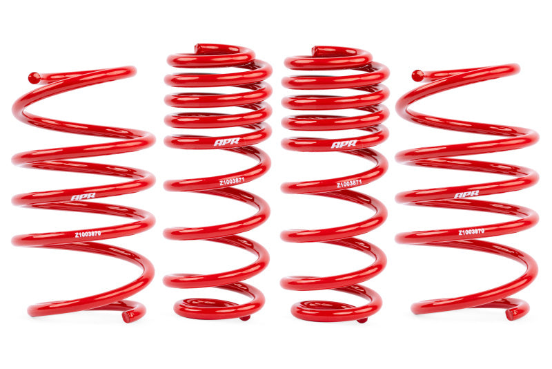 APR 19-26 Volkswagen Jetta (MK7 GLI) Lowering Springs - Red - SUS00021