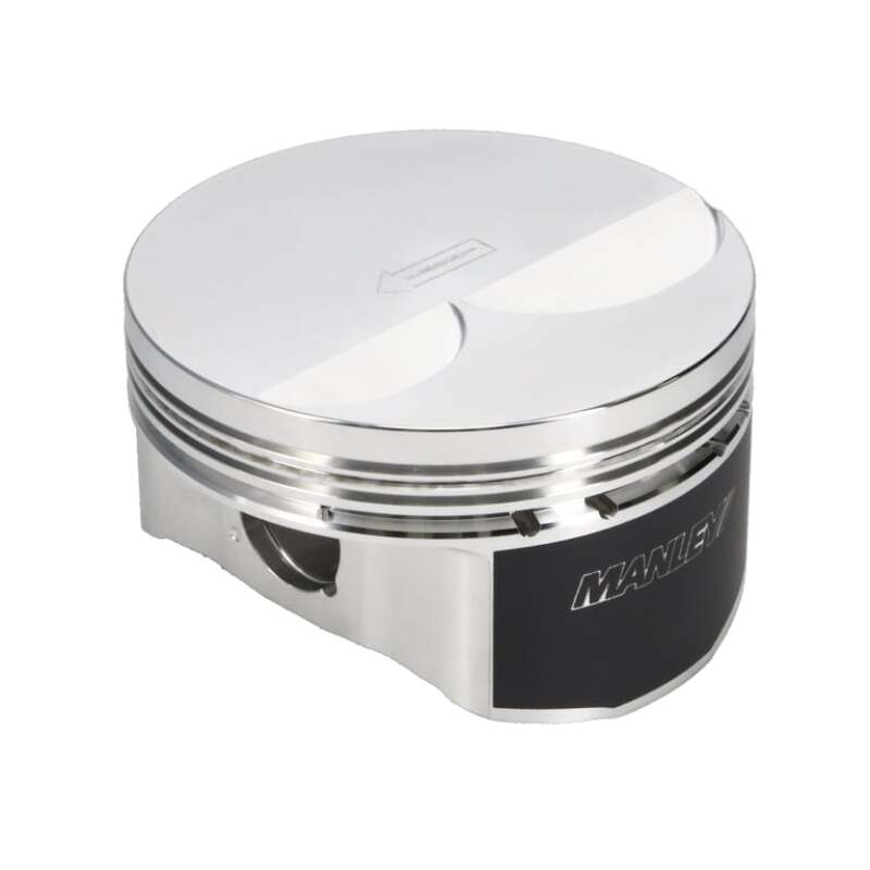 Manley Small Block Chevrolet LS Series 3.905in Bore -4cc Flat Top Piston Set - 592207C-8