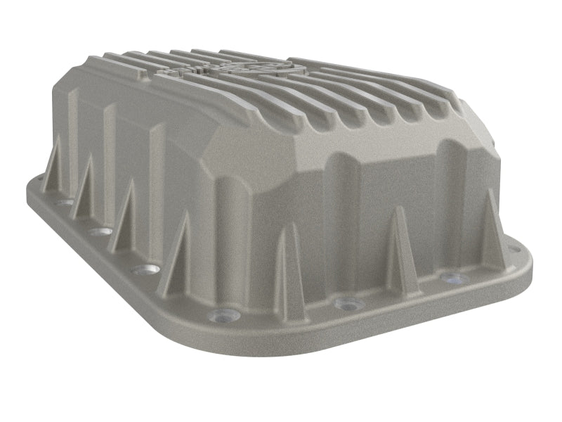 aFe POWER Street Series Engine Oil Pan Raw w/ Machined Fins Jeep Wrangler (JK) 12-18 V6-3.6L - 46-71450A