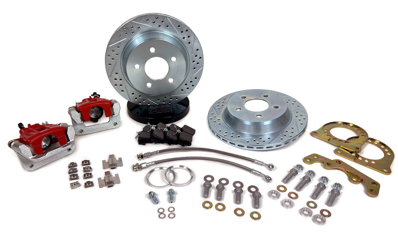 Baer Brakes GM 10/12 Bolt (BIH/BOA) Small Car Rear Ends 11.65in Classic Series Rear Brake Kit - 4302539R