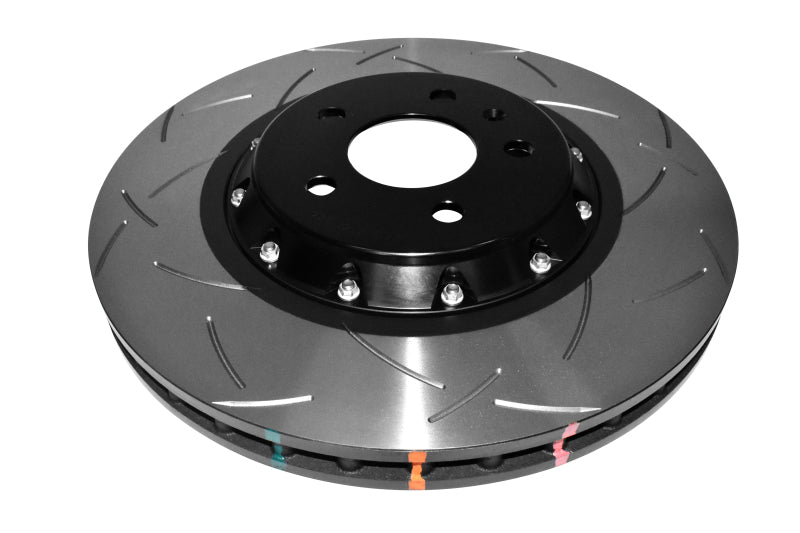 DBA 10-12 Audi S4 Front 5000 Series Slotted Rotor w/Black Hat - DBA52832BLKS