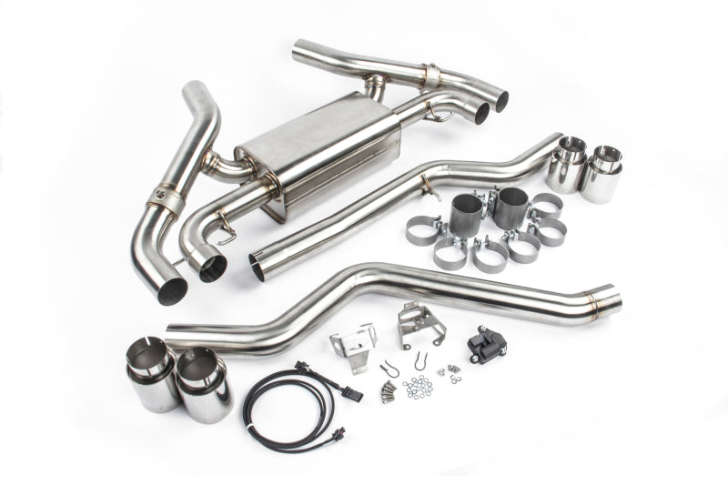 Dinan 20-24 BMW M340i/M440i (G20/G22/G23/G26) Free Flow Axleback Exhaust System - Polished Tips - D660-0085
