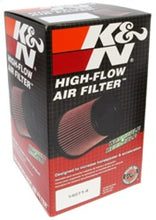 Load image into Gallery viewer, K&amp;N Filter Universal Rubber Filter 3.25  Flange 5.5 Base 4.6875 Top 8 Height - RU-5122