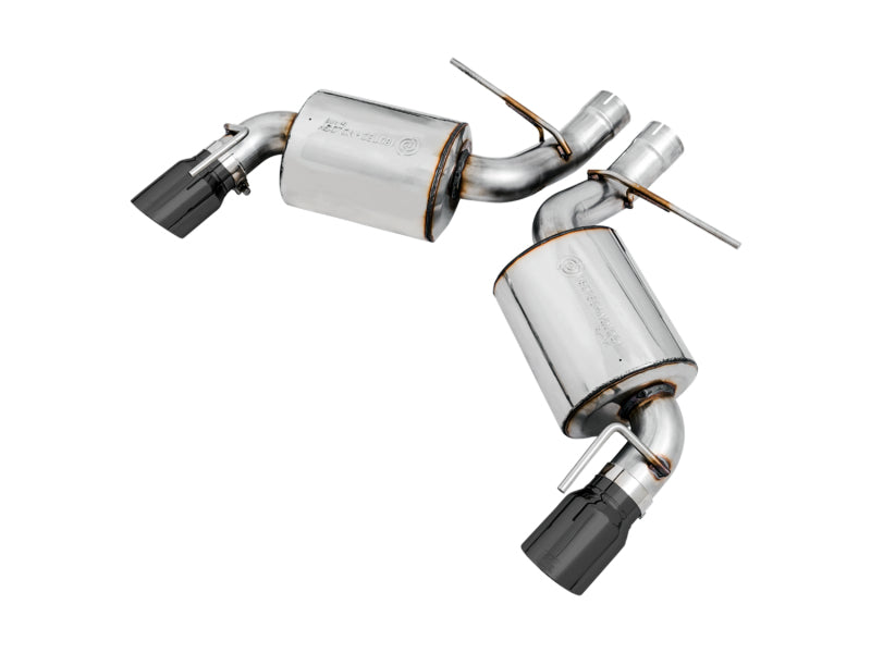 AWE Tuning 16-19 Chevrolet Camaro SS Axle-Back Exhaust - Touring Edition (Diamond Black Tips) - 3015-33103