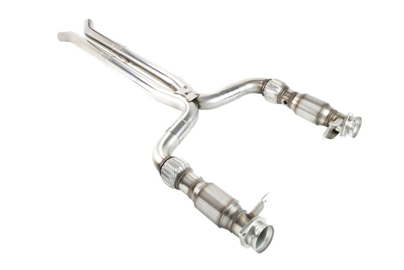 Kooks 2015+ Ford Mustang GT350 5.2L 3in x 2-3/4in Cat SS X-Pipe Kooks HDR Req - 11543200