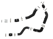 Load image into Gallery viewer, aFe 2024 GM Diesel Trucks V8 6.6L L5P BladeRunner Aluminum 3in Hot &amp; 3.5in Cold Charge Pipe - Black - 46-20704-B