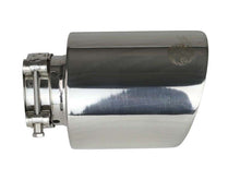 Load image into Gallery viewer, aFe MACH Force-Xp 2-1/2in 304 SS Clamp-On Exhaust Tip 2.5in In / 4.5in Out / 7in.L - Polished - 49T25454-P071