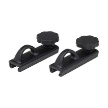Load image into Gallery viewer, Thule TracRac Base Rail Tiedowns (TracRac SR &amp; Utility Rack Only) 2 Pack - Black - 25100
