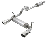 Load image into Gallery viewer, aFe Rebel Series 2.5in 409 SS Cat-Back Exhaust w/ Polished Tips 2018+ Jeep Wrangler (JL) V6 3.6L - 49-48066-P