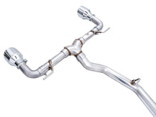 Load image into Gallery viewer, AWE Tuning Subaru BRZ/ Toyota GR86/ Toyota 86 Track Edition Cat-Back Exhaust- Chrome Silver Tips - 3020-32279