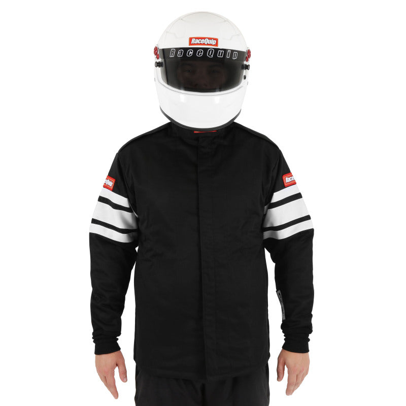RaceQuip Black SFI-5 Jacket - Large - 121005RQP