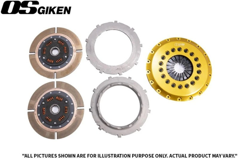 OS Giken Toyota Supra MA70 - 7MGTE TR Twin Plate Clutch - TY011-BF60B