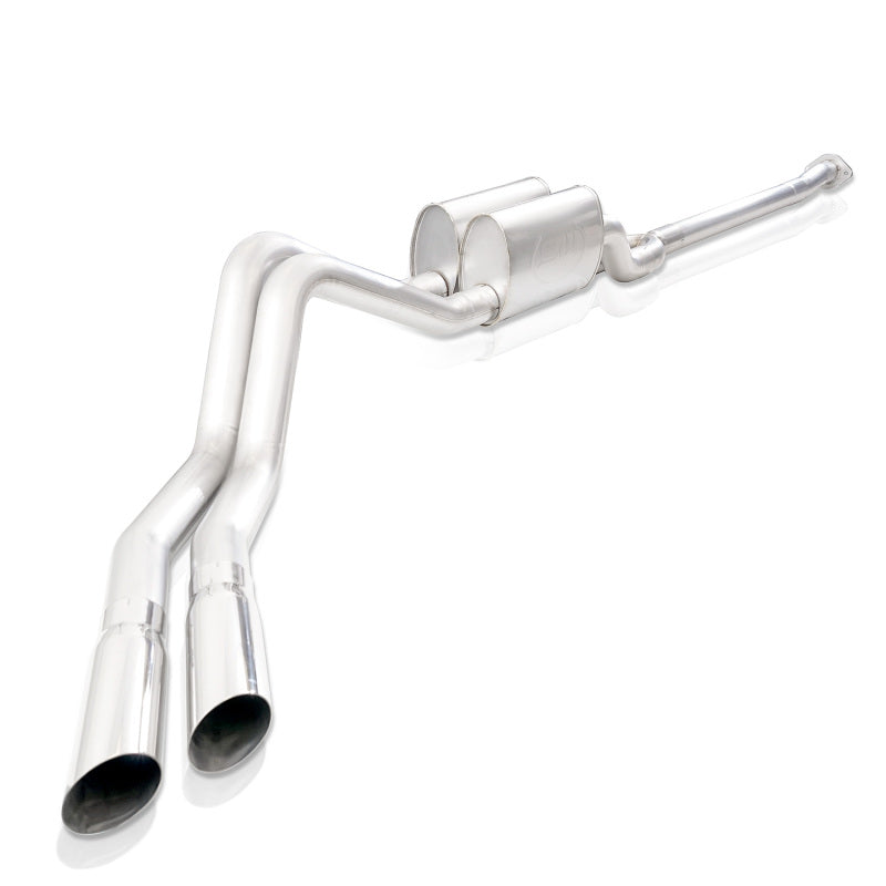 Stainless Works 15-19 Ford F150 5.0L Redline Side Exit Catback System w/ Dual 3.5in Polished Tips - FT18CBYR