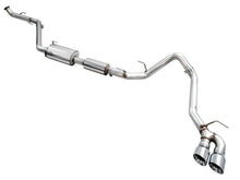 Load image into Gallery viewer, AWE Tuning Exhaust for 4th Gen Toyota Tacoma Dual Chrome Silver Tips - 3015-32254