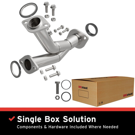 BRE Exhaust 04-09 Highlander RX330 RX350 2.4L 3.3L 3.5L Front Pipe Kit - 107-0262
