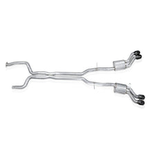 Load image into Gallery viewer, Stainless Works 22-25 Cadillac CT5-V Blackwing Catback Exhaust - Black Chrome Tips - CT5V22CB-BC