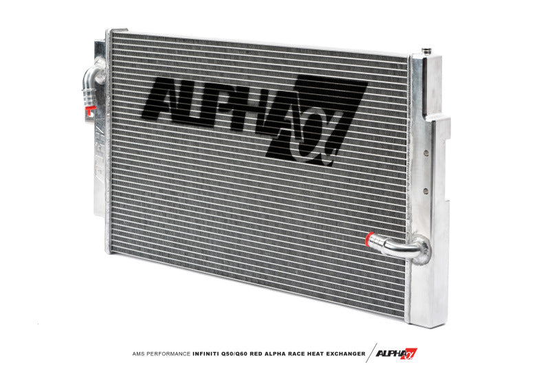AMS Performance Infiniti 17+ Q60 / 16+ Q50 3.0TT VR30 Alpha Race Heat Exchanger - ALP.28.02.0004-1