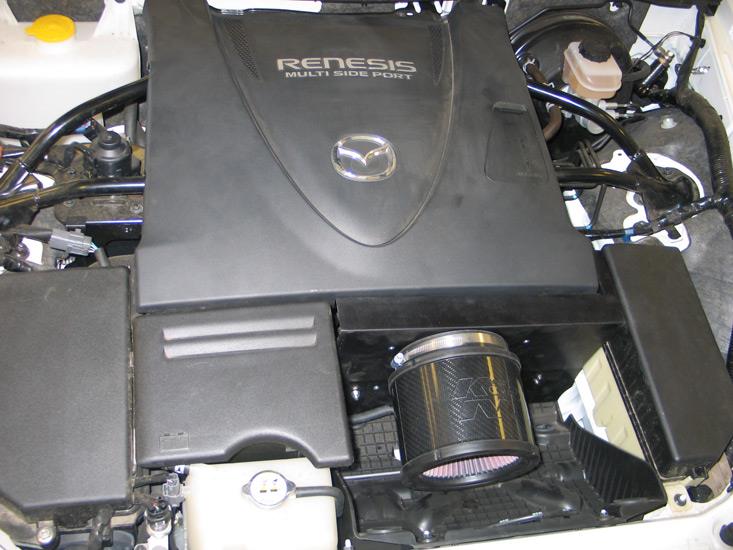 K&N 04-09 Mazda RX-8 Typhoon Short Ram  Intake - 69-6030-1TFK