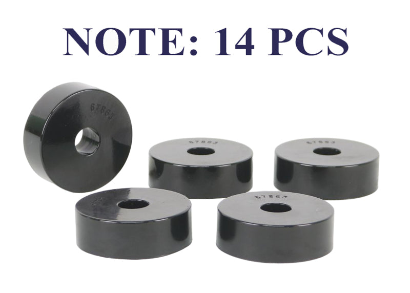 Whiteline 1959-1973 Jeep CJ5 Body Mount Bushing Set - W93478