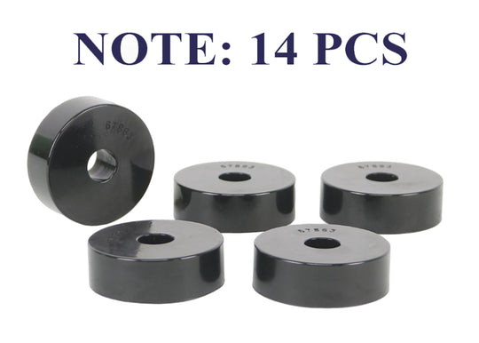 Whiteline 1959-1973 Jeep CJ5 Body Mount Bushing Set - W93478