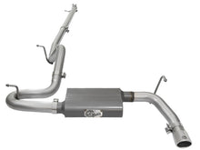 Load image into Gallery viewer, aFe Scorpion 2-1/2in Aluminized Steel Cat Back Exhaust 07-17 Jeep Wrangler V6-3.6/3.8L (4 Dr) - 49-08044-1P