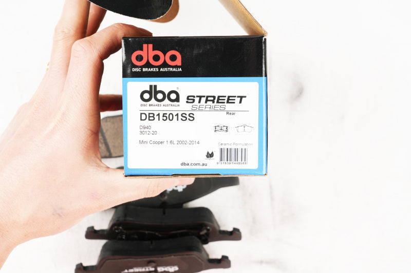 DBA 02-14 Mini Cooper 1.6L Street Series Rear Brake Pads - DB1501SS