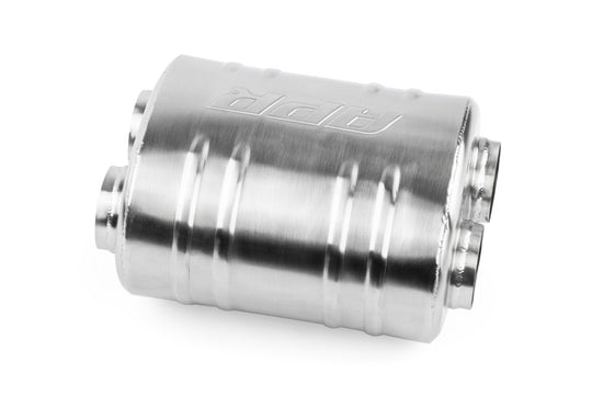 APR Premium Sound Absorption Muffler - Dual 63.5mm (2.5in) - Oval Body 220mm x 169mm x 260mm - MUH0007