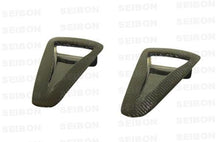 Load image into Gallery viewer, Seibon 09-10 Nissan Skyline R35 GTR OEM Carbon Fiber Hood Scoop
