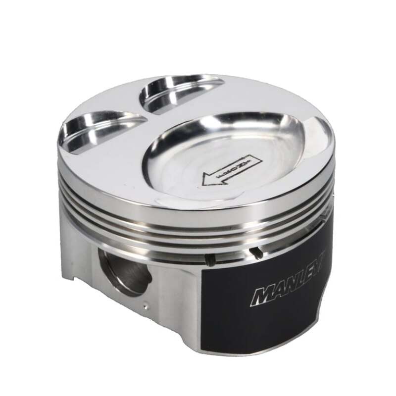 Manley Mazda 88mm +5mm Bore 9.5 CR Dish Type Platinum Series Extreme Duty Pistons w/Rings - 630005CE-4