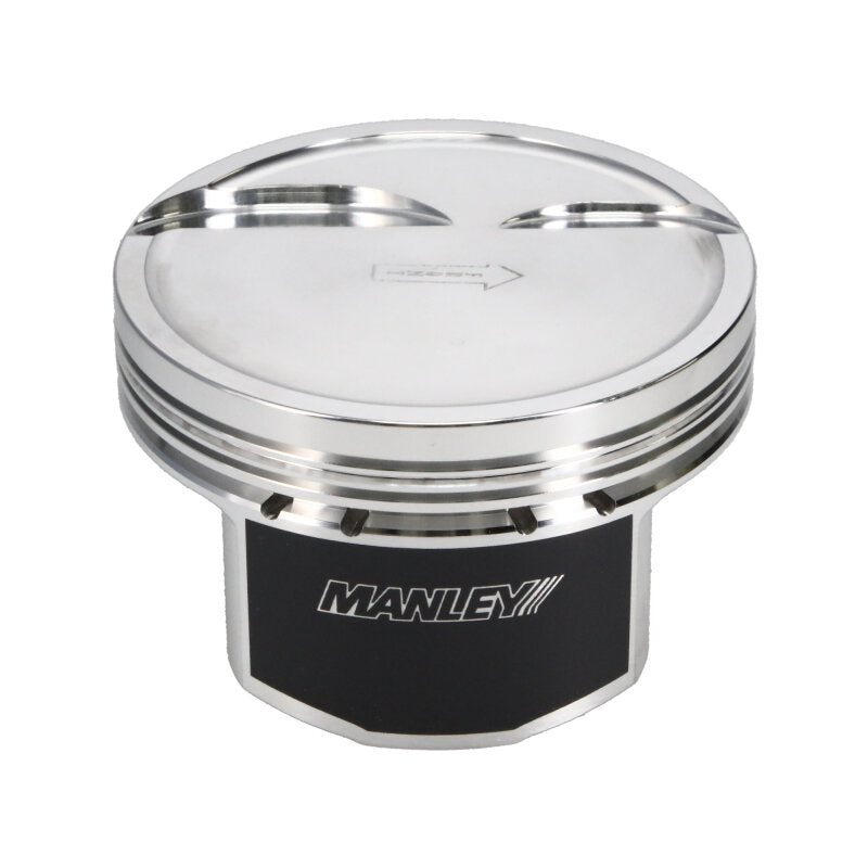 Manley Chevrolet LS Piston Set - 4.070in Bore 1.304in CH, -10.00 CC - 596170CE-8