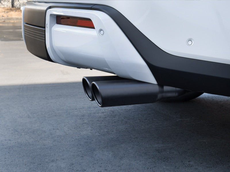 aFe Vulcan Series 3in Stainless Steel Cat-Back Exhaust w/ Black Tip Nissan Armada 25-26 V6-3.5L (tt) - 49-36143-B