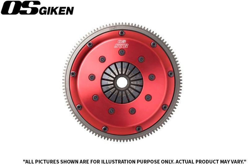 OS Giken Nissan Skyline GT-R R34 (STR2CD) STR Twin Plate Dampened Clutch - NS221-BJ6