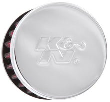 Load image into Gallery viewer, K&amp;N Clamp On Rubber Base Crankcase Vent Filter 0.375in Flange ID x 2in OD x 1.5in Height - 62-1320