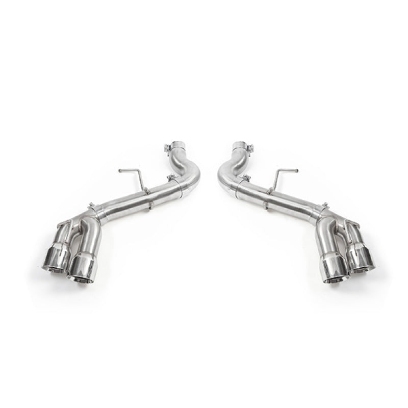 Mishimoto 2016+ Chevrolet Camaro 2.0T Quad-Tip Race Axle-Back Exhaust w/ Polished Tips - MMEXH-CAM4-16AQTRP