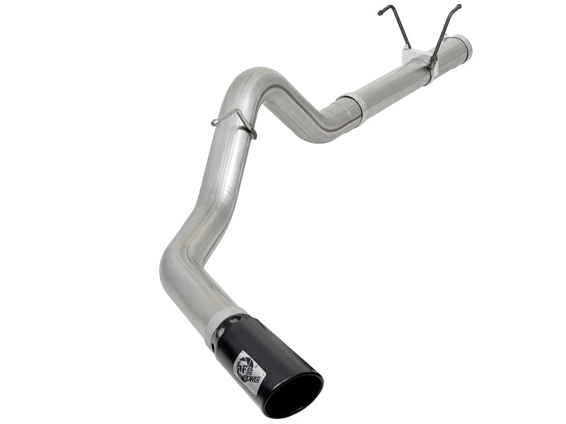 aFe Large Bore-HD DPF-Back Exhaust System Dodge Diesel Trucks 07.5-12 L6-6.7L (td) - 49-42006-B