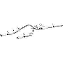 Load image into Gallery viewer, Magnaflow 14 Chevy Silverado V8 5.3L CC/EC Cab Dual Split Rear Exit Stainless Cat Back Perf Exhaust - 15268