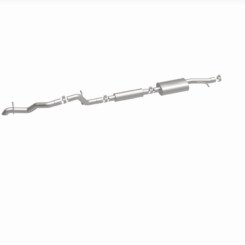 MagnaFlow 12-18 Jeep Wrangler 2.5in Overland Series Cat-Back Exhaust - 19539