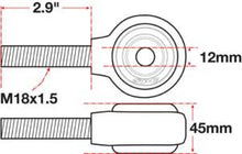Load image into Gallery viewer, SPC Performance xAxis Rod End Ball Joint