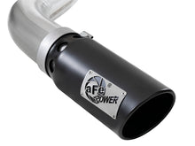 Load image into Gallery viewer, aFe Large Bore-HD 4in 409 SS DPF-Back Exh 18-19 Ford F-150 V6-3.0L (td) w/ Black Tip - 49-43106-B